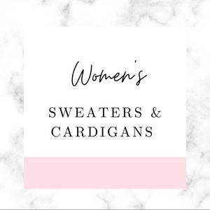 Ladies’ sweaters in this section of my closet!